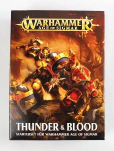 Warhammer Age of Sigmar Thunder + Blood